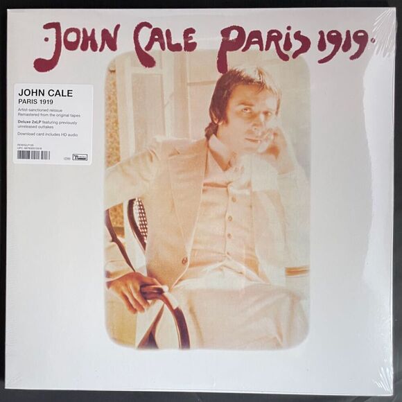 John Cale Paris 1919 Deluxe Remastered Edition, Double Vinyl, LP, Domino NEW - Picture 1 of 4